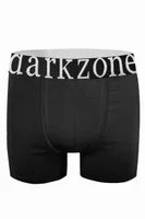 Geniş Lastikli Erkek Siyah Boxer Darkzone DZN2801