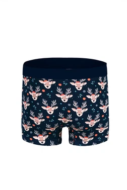 Darkzone Geyik Desenli Yılbaşı Erkek Boxer (Dijital Baskılı) Darkzone DZNNY0003 - Alternatif Görünüm