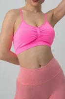 Gigotto Çapraz Askılı Seamless Büstiyer Miorre 001-001278 Neon Pembe görsel 8
