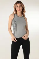 Gigotto Kadın Exercise Tişört Miorre 001-001257 Gri