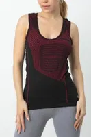 Gigotto Kadın Kalın Askılı Spor Tişört Miorre 001-001272 Bordo görsel 5
