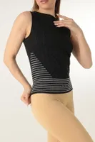 Gigotto Kadın Move Fit Spor Tişört Miorre 001-001259 Siyah görsel 11