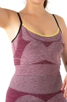 Gigotto Seamless Dantel Detaylı Spor Büstiyer Miorre 001-001213 Bordo görsel 4