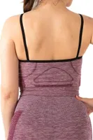 Gigotto Seamless Dantel Detaylı Spor Büstiyer Miorre 001-001213 Bordo görsel 6