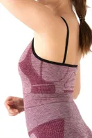 Gigotto Seamless Dantel Detaylı Spor Büstiyer Miorre 001-001213 Bordo görsel 7