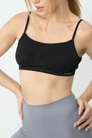Gigotto Seamless İnce Ayarlanabilir Askılı Kapsız Büstiyer Miorre 002-001210 Siyah farklı açı