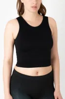 Gigotto Seamless Ripli Crop Tişört Miorre 001-001214 Siyah