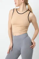 Gigotto Seamless Ripli Crop Tişört Miorre 001-001214 görsel 5