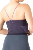 Gigotto Seamless V Sırt Askılı Büstiyer Miorre 001-001203 Mor görsel 4
