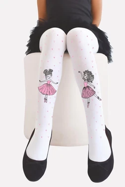 Daymod Gökçe Çocuk Külotlu Çorap Beyaz Daymod D2125160