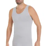 Gri 3'lü Paket Bambu Erkek Atlet Yıldız 317 Gri
