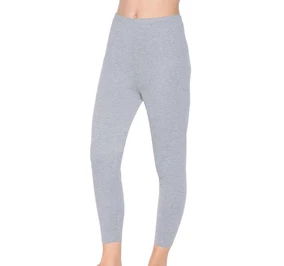 Yıldız Çamaşır Gri 3'lü Paket Likralı Battal Beden Uzun Kadın Tayt Yıldız 3637