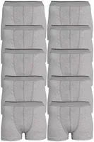 Gri Battal Büyük Beden Boxer 10lu Paket Arma Yıldız 9177 - 10 ADET Gri görsel 4
