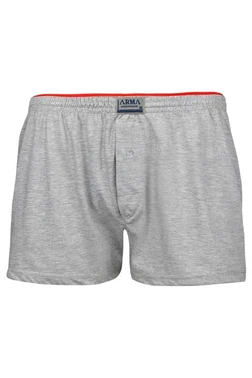 Arma Yıldız Gri Düğmeli Havlu Bel Boxer 4'lü Paket - Arma Yıldız 1140 - 4 ADET - Alternatif Görünüm