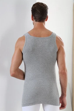 Arma Yıldız Gri Erkek Ribana Atlet Arma Yıldız 1007 - Alternatif Görünüm