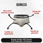 Gri Hipster Erkek Slip  Darkzone DZN6113 detay görünüm