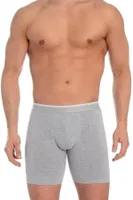 Gri Likralı Uzun Boxer 3'lü Paket Arma Yıldız 1173 - 3 ADET Gri detay görünüm