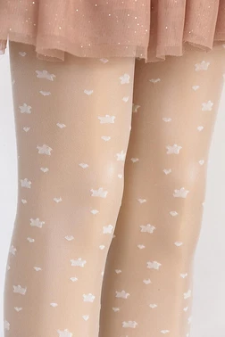 Daymod Hazel Çocuk Külotlu Çorap Beyaz Daymod D2125150 - Alternatif Görünüm