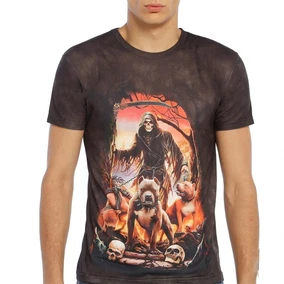 Darkzone Köpek İskelet Desenli Kısa Kollu 3D Tişört Darkzone 8324 - Alternatif Görünüm