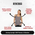 Kadın Füme Sporcu Atleti  Darkzone BYN7003 görsel 5