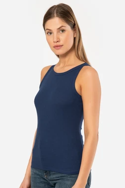 Türen Askılı Halter Yaka Fitilli Kadın Atlet Türen 3403 - Alternatif Görünüm