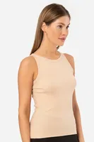 Halter Yaka Fitilli Kadın Atlet Türen 3403 Siyah Ten