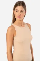 Halter Yaka Fitilli Kadın Atlet Türen 3403 Siyah Ten detay görünüm