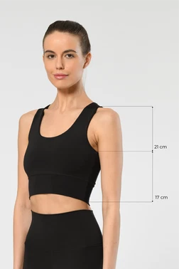 Türen Havuz Yaka Spor Kadın Büstiyer Türen 3702 - Alternatif Görünüm