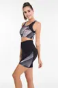 Kadın Kısa Tayt Büstiyer Fitness Spor Takım Lady 4000