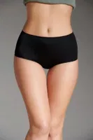Kadın Lazer Kesim Silikonlu Bato Slip Eros ERSK1002 Siyah görsel 5