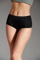 Kadın Lazer Kesim Silikonlu Bato Slip Eros ERSK1002 Siyah görsel 6