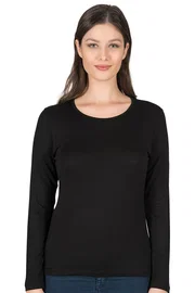 Özkan Kadın Premium Yumuşak Kumaş Viskon Bisiklet Yaka Uzun Kollu Örme Bluz Özkan 7124