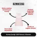 Kadın Pudra Penye Atlet  Darkzone DZWM7203 detay görünüm