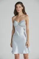 Kadın Saten Dantelli Gecelik Pierre Cardin 600 görsel 23