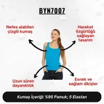 Kadın Turkuaz Sporcu Atleti  Darkzone BYN7007 farklı açı