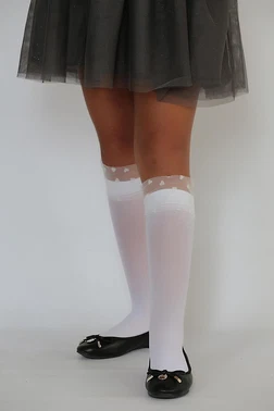 Daymod Kalben Çocuk Dizaltı Beyaz Daymod D2212004 - Alternatif Görünüm