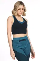 Kalın Askılı Desteksiz Seamless Spor Sütyen Miorre 999-ZZ0756 Siyah görsel 7