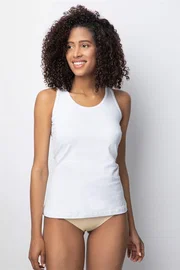 Donex Kalın Askılı Pamuklu Basic Kadın Atlet Donex 3361 