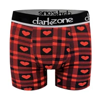 Darkzone Kalp Desenli Sevgililer Günü Erkek Boxer Darkzone DZNVD1101