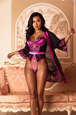 For Dreams Kalpli Fantezi Gecelik Takım For Dreams 8427