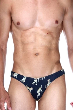 Darkzone Kaplan Desenli Siyah Erkek Slip  Darkzone DZN6486