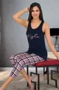 Kapri Askılı Lady Pijama Takımı Lady 12030