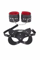 Kedi Maske El Kelepçesi Harness Set missisX 6026 Siyah