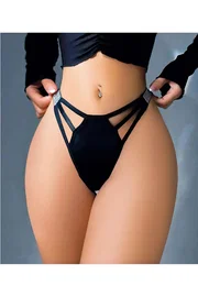 NightLight Kenarı Simli Fantezi Tanga NightLight 9146