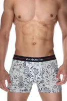 Keşif Desenli Erkek Boxer (Dijital Baskılı) Darkzone DZN2068 detay görünüm