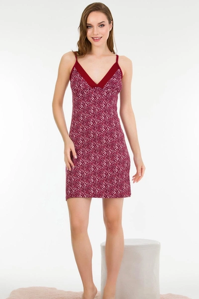 Kırmızı Gecelik Lady 6176