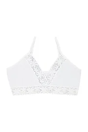 Öts İç Giyim Kız Büstiyer İnce Dantel Detaylı Likralı ÖTS 6090 - 6 ADET