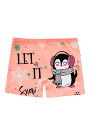 Öts İç Giyim Kız Çocuk Boxer Likralı ÖTS 8234 - 6 ADET