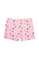 Kız Çocuk Boxer Likralı Summer Serisi Flamingo Baskılı ÖTS 8392 - 6 ADET Pembe detay görünüm