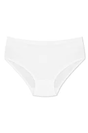 Öts İç Giyim Kız Çocuk Külot Beyaz Ribana %100 Pamuk ÖTS 8230 - 6 ADET